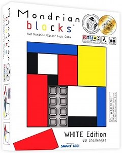 Multi Award Winning Puzzle Game, Brain Teaser, Kompaktes Reisespiel an Bord, White Edition