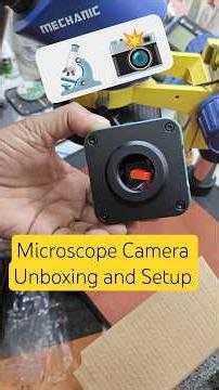 Microscope Camera Unboxing, Setup & First Look | Baba Tools #shorts