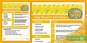Easy Macaroni and Cheese Recipe