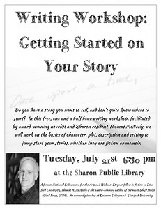 Writing Workshop: Getting Started with Your Story