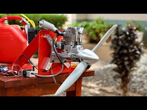 Saito FG-30 B Gas Engine Runs Good!