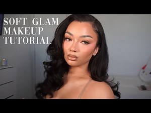 soft glam makeup tutorial for beginners