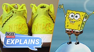 SpongeBob is getting his own sneaker line from Nike and Kyrie Irving. https://ietv.co/34fQgrS | Inside Edition