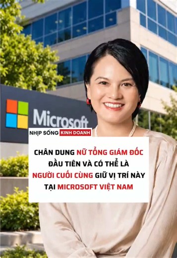 Sau gần 30 năm tại Việt Nam, Microsoft có thể khép lại vị trí Tổng giám đốc riêng với nữ lãnh đạo đầu tiên đảm nhiệm chức vụ này. #nhipsongkinhdoanh ##bizlive #microsoft