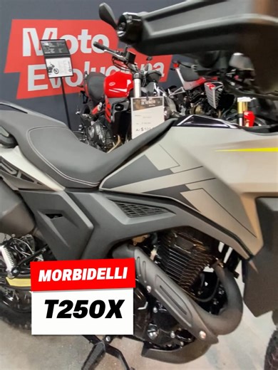 La Morbidelli T250X llegó para romper esquemas.😎🏍💥 Potencia: Motor 250cc con 22HP., Seguridad: Frenos ABS y suspensión invertida para un control total., Estilo: Iluminación LED y tablero digital de última generación. 📌Visítanos y estrena tu moto: Ejército Nacional 95, Verónica Anzúres, Ciudad de México. 📞 Cotiza ahora: https://wa.me/5215627502750 #ElektraMotos #ElektraMotosPolanco #MORBIDELLI #Revista400