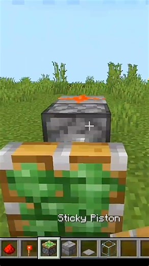 minecraft automatic door #minecraftshorts