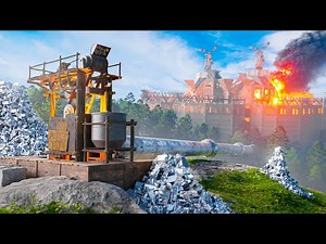 SOLO CLAIMING HQM QUARRY on WIPE DAY (1v8 Raid Defense) - Rust Movie