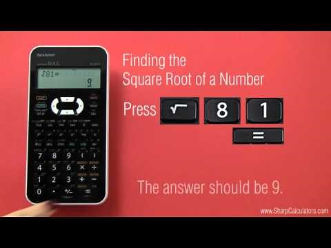 Tutorial: Roots for Sharp EL-531XB