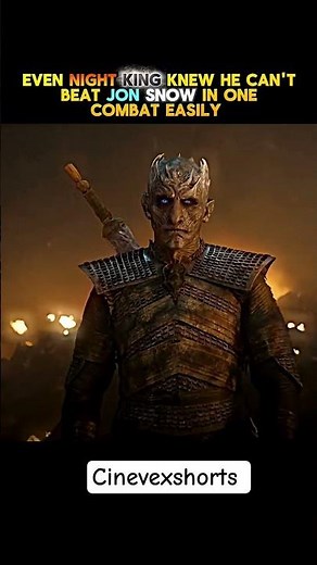 Jon Snow vs Night King Fight Scene 🔥 | Game of Thrones Epic Moment