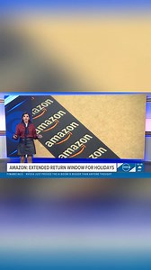 Amazon extends holiday return policy