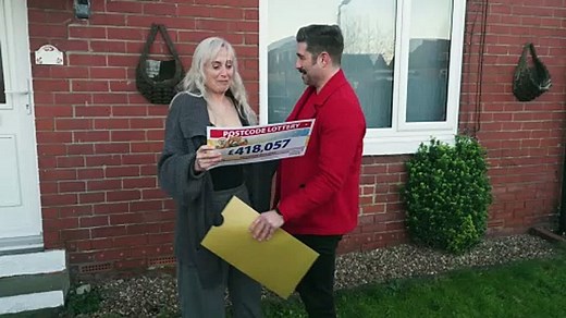 Watch the moment Rotherham mum-to-be wins HUGE prize on the People's Postcode Lottery
