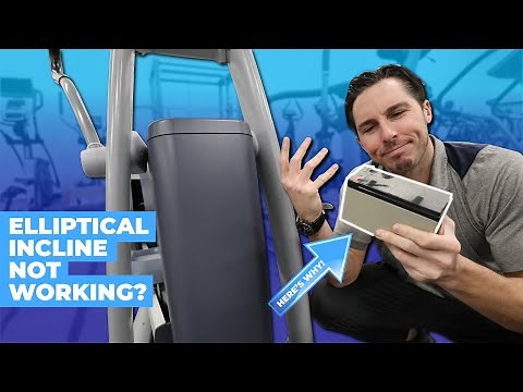 How To Fix Elliptical Incline Problems | Precor FIXED!