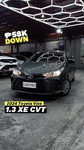 🔥 SIZZLING SUMMER DEAL ALERT! 🔥🚗 2024 Toyota Vios 1.3 XE CVT – 58K ALL-IN DOWN lang! YES, ALL-IN! 😱Tamang-tama sa summer road trips mo! Tipid sa gas, tipid sa budget, swak na swak sa’yo!🎨 Available Colors:✔ Blackish Red Mica – Sleek and bold 🔥✔ Grayish Blue Mica – Unique and stylish 💙✔ Silver Metallic 1 – Classic and elegant ✨✔ Alumina Jade Metallic – Fresh and sophisticated 💚💥 Why Toyota Vios?✅ Fuel-efficient – More road trips, less gastos!✅ Comfort & safety – Relax habang nasa biyahe!