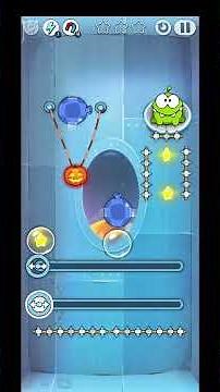 Cut The Rope Season 2 Cosmic Box 8 Level 21 To 25 Rope 🪢 streching ✨ star achieved gameplay walkthro