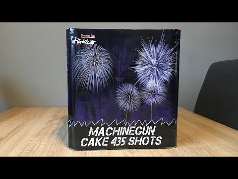 Machine Gun 435 Shots : Funke Fireworks : 50 mm : FC50-25-1 : F4 : #4thofjuly #4thofjulyfireworks