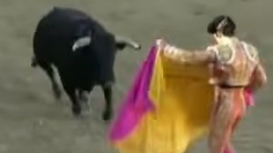 Moment matador gored to death by bull after tripping over own cape was caught on camera