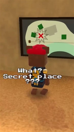 I found a secret map.. Where does it go? 😳😳 #superbearadventure