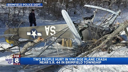 OSHP: Small plane crashes in Brimfield Township