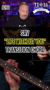 Get lessons in your inbox by signing up for the email list at https://1minuteblues.com - SRV's song "Life Without You" alternates between the I and the vi chord repeatedly, but sometimes Stevie would hit a transition chord right before switching back to the I chord. In this lesson, I'll show you how to play that chord and where to fit it into the progression. #bluesguitar #guitarlessons #srv | Texas Blues Alley