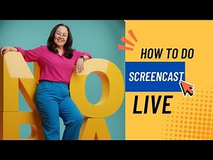 How I make my Screencast live easy #tutorial