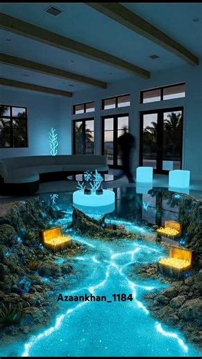 Hidden Ocean Treasure Beneath the Floor | Hypnotic Transformation.#shorts