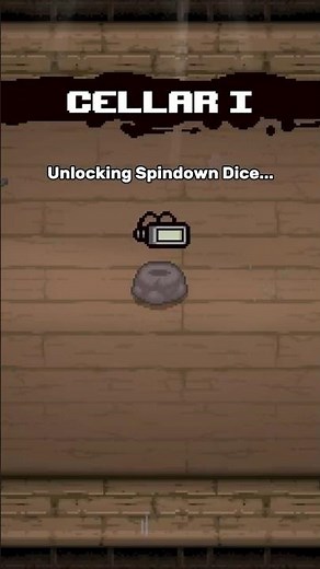 Unlocking The Spindown Dice... #bindingofisaac #thebindingofisaac #gaming #isaac #tboi #shorts