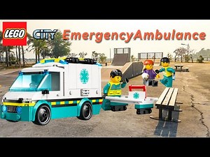 LEGO 60451 Emergency Ambulance | LEGO City Build