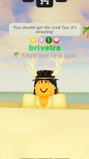 All items on the Kecai menu are amazing! I just wanted them to get the Iced Tea! 💔 (vc: @brivetra, @kasxvi.rblx) #roblox #foryoupage #robloxcafe