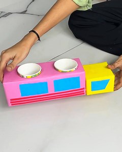 Bus shaped desk organizer 💥💥 #organizer #busshaped | Click For Craft