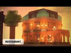 Minecraft Restaurant Tutorial: How to build a modern restaurant in Minecraft
