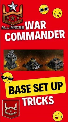 War commander base set up tricks #warcommander #game #gaming #shorts #strategygame