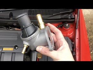 Thermostat replacement on Fiat Stilo