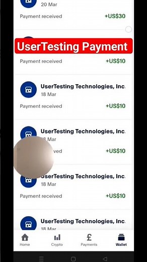 UserTesting Earnings | User Testing Payment Proof in India | UserTesting.com Payments