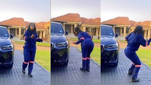 "Love everything": Curvy female engineer dances and makes cool moves