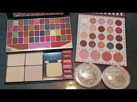 New makeup kits and products unboxing