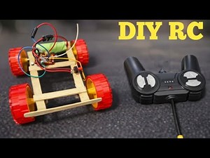 How to Make a 4-Wheel Remote Control Car at Home Very Easy