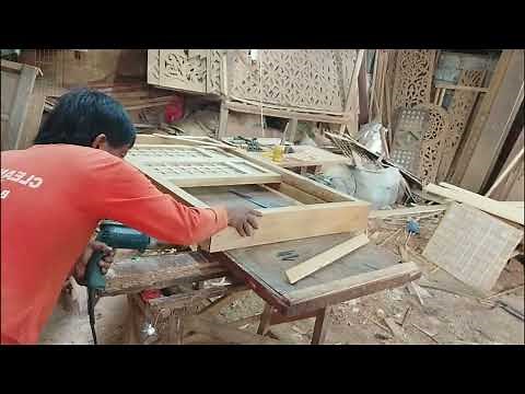 MAKING OF CAPIZ WINDOW