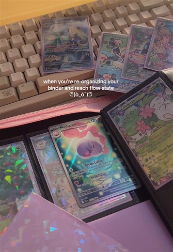 Reorganizing My Pokémon Card Binder 🎴