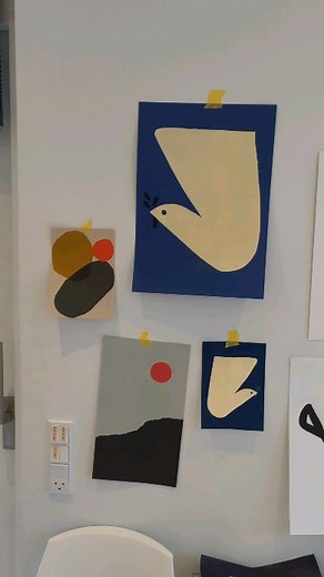 1.4K views | During the last few years, I've been so busy with client work that I've somehow forgotten the thrill of pursuing unknown territories just for the sake of creation and exploration. I've locked myself to paint. Feeling the fire  #magoz #art #design #painting #artist | Magoz | Facebook