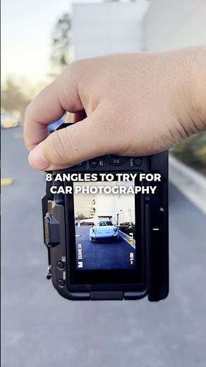 8 angles to try for car photography