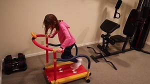 Redmon Fun & Fitness for Kids Manual Treadmill with Odometer, Timer, Auto-Off, and Monitor
