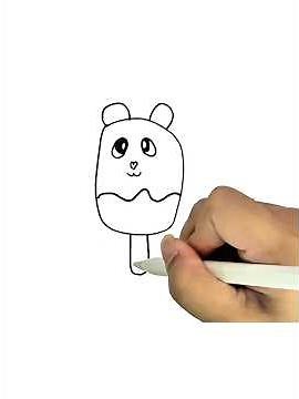 Draw a Cute Panda 🐼 Ice Cream