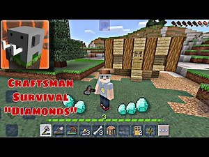 Craftsman Building Craft Survival - Gameplay part 3 - Diamonds