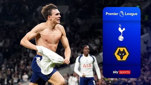 Tottenham 1-1 Wolves: Joao Palhinha's stoppage-time goal snatches Spurs a point