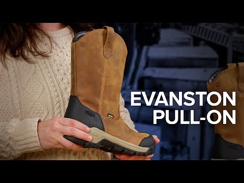 KEEN Utility Evanston Pull On Waterproof Work Boot