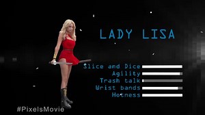 Ferocious. Exciting. Kind of wonderful. Meet Lady Lisa (Ashley Benson) in #PixelsMovie July 24. | Pixels