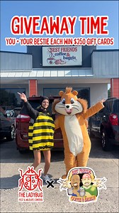 🚨 GIVEAWAY ALERT! 🚨 We’re giving away TWO $250 gift cards to Best Friends Coffee & Bagels — one for YOU and one for your BESTIE! 🥯☕️💃 Wanna win a coffee date on us? Here’s how: ✅ Follow The LadyBug Pest and Wildlife Control page ✅ Follow Best Friends Coffee & Bagels page ✅ Tag your best friend in the comments! 👯‍♀️ If your comment gets picked, you BOTH win. $250 each to sip, snack, and celebrate together. Winners will be announced on July 15. 🎉 #BestFriendsGiveaway #CoffeeDateGoals #TheLad