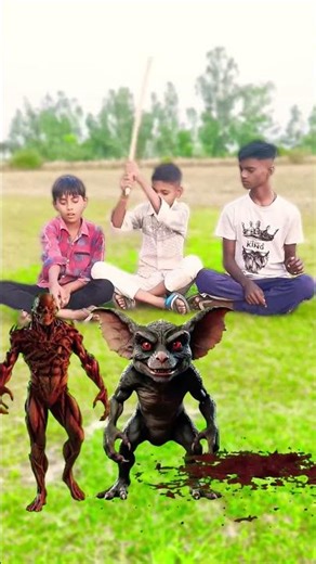 🙏bhootwalabilliwala 🚩Viewsbandarmonkey 👽bandar walabhoot ❤️wala cartoon9 cartoon cartoon 🙏 #comedy