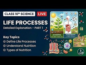 Life Processes | Free Live Class Series | Class 10 CBSE | Lecture 1