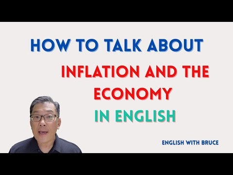 How to Talk About Inflation and the Economy in English | English with Bruce